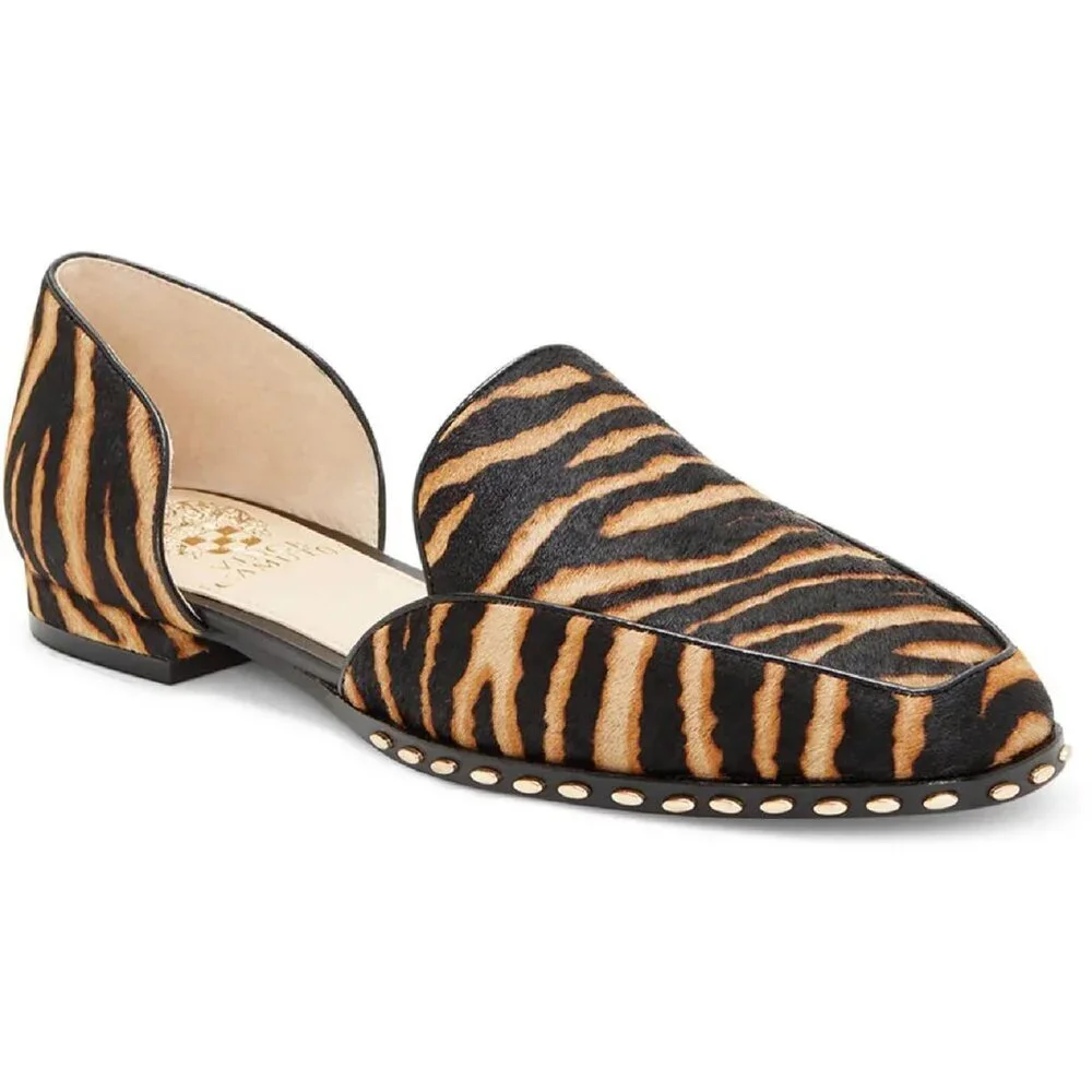 NWOB VINCE CAMUTO Rendolen Calf Hair D'orsay Loafers SZ 7.5 - Picture 9 of 9